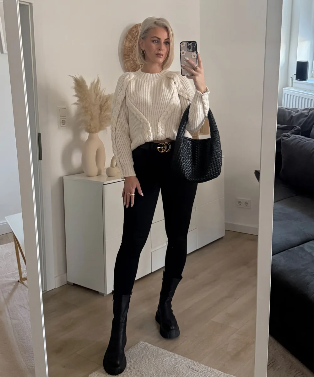 Pullover Lesedi Beige – Bild 6